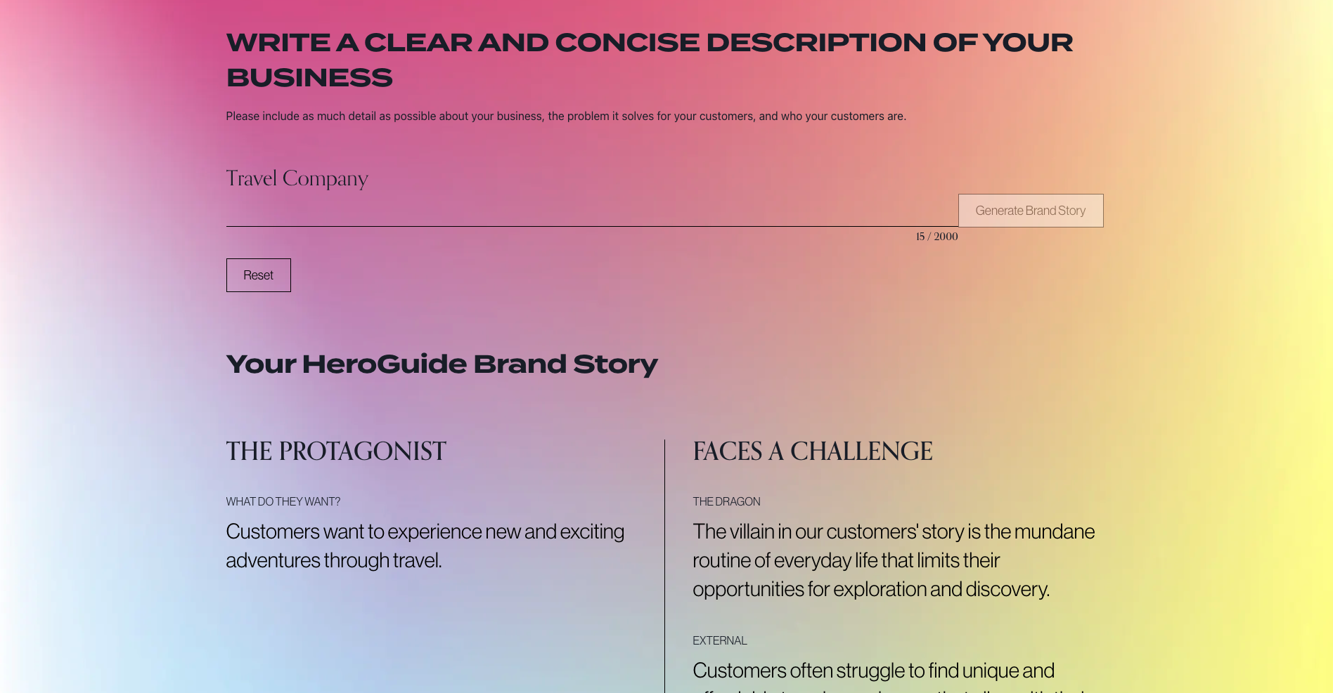 BrandScript Generator: Trasforma lo Storytelling per le Aziende